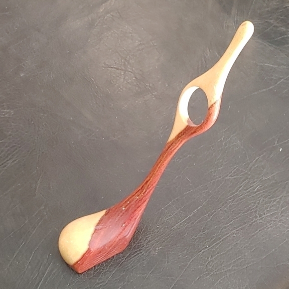 vintage Wood Golf Club Wine Bottle Holder - Picture 2 of 3